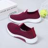Summer Old North Cloth Shoes Women's Mesh Breathable Casual Shoes Soft Sole Non-slip Mesh Shoes Flat Sole One Pedal Mother Shoes