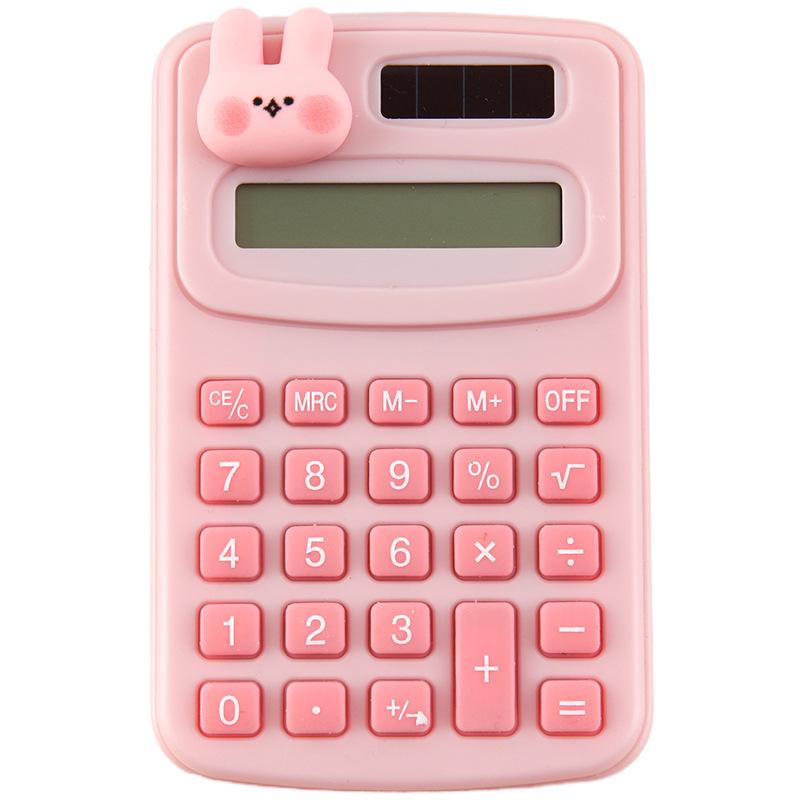 Cartoon Mini Cute Portable Calculator for School and Office