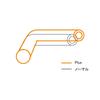 EFFEX Dedicated Handlebar Easy Fit Tapered Bar Plus Black Aluminum PBTF369K MT-09 (21-22) 28.6mm