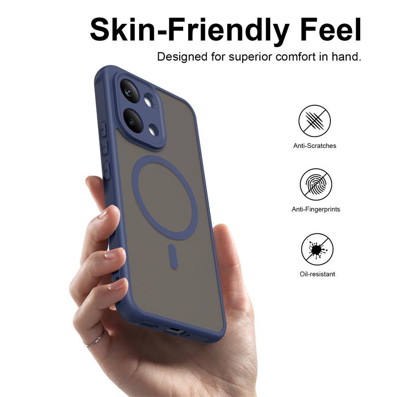 For Magsafe Magnetic Phone Cases Funda For POCO X8 Pro Max X8Pro 5G Armor Matte Case For X8ProMax For Magsafe Magnetic Cover