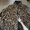 Men's Trendy Vintage Leopard Print Reversible Cotton Jacket with Thickened Anti-Rabbit Fur - American Retro Winter Coat