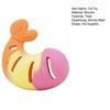 Silicone Shrimp Meat Cat Toy Kitten Food Leakage Treat Dispensing Chew Toy Indoor Cats Teething Cleaning Interactive Boredom Enrichment