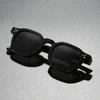 Fashionable Men's and Women's Round Rivet Sunglasses Outdoor Street Photography Sunglasses UV Protection Driving Sunglasses