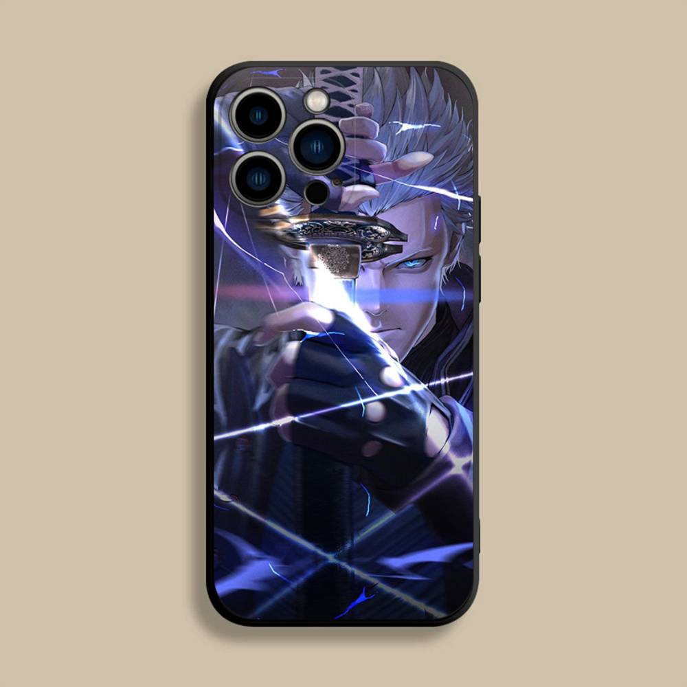 D-Devil M-May C-Cry Phone Case For iPhone 17,16,15,14,13,12,Pro,Max,Plus,E,SE4,Air,Mini Black Soft Cover
