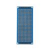 Universal PCB Circuit Protoboard Double Sided Breadboard 2*8CM Green Blue White Stripboard Prototyping Board DIY Electronic Kit