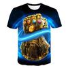 Marvel Avengers Harajuku Style T-Shirt Men Summer New Iron Man Spider-Man