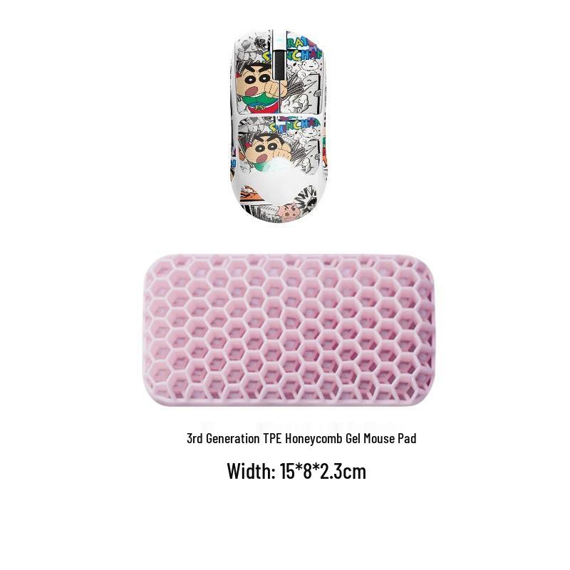 New Type Computer Keyboard & Mouse Pad with Soft, Non-Slip, Breathable Wrist Support