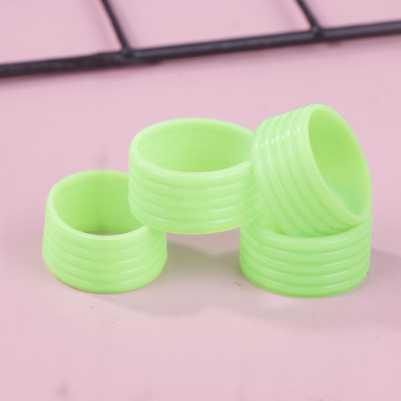 4-Qty Pack Tennis Racquet Silicone Handle Rings, Sweat-guard, Maximized Comfort, Tennis Gear Essential