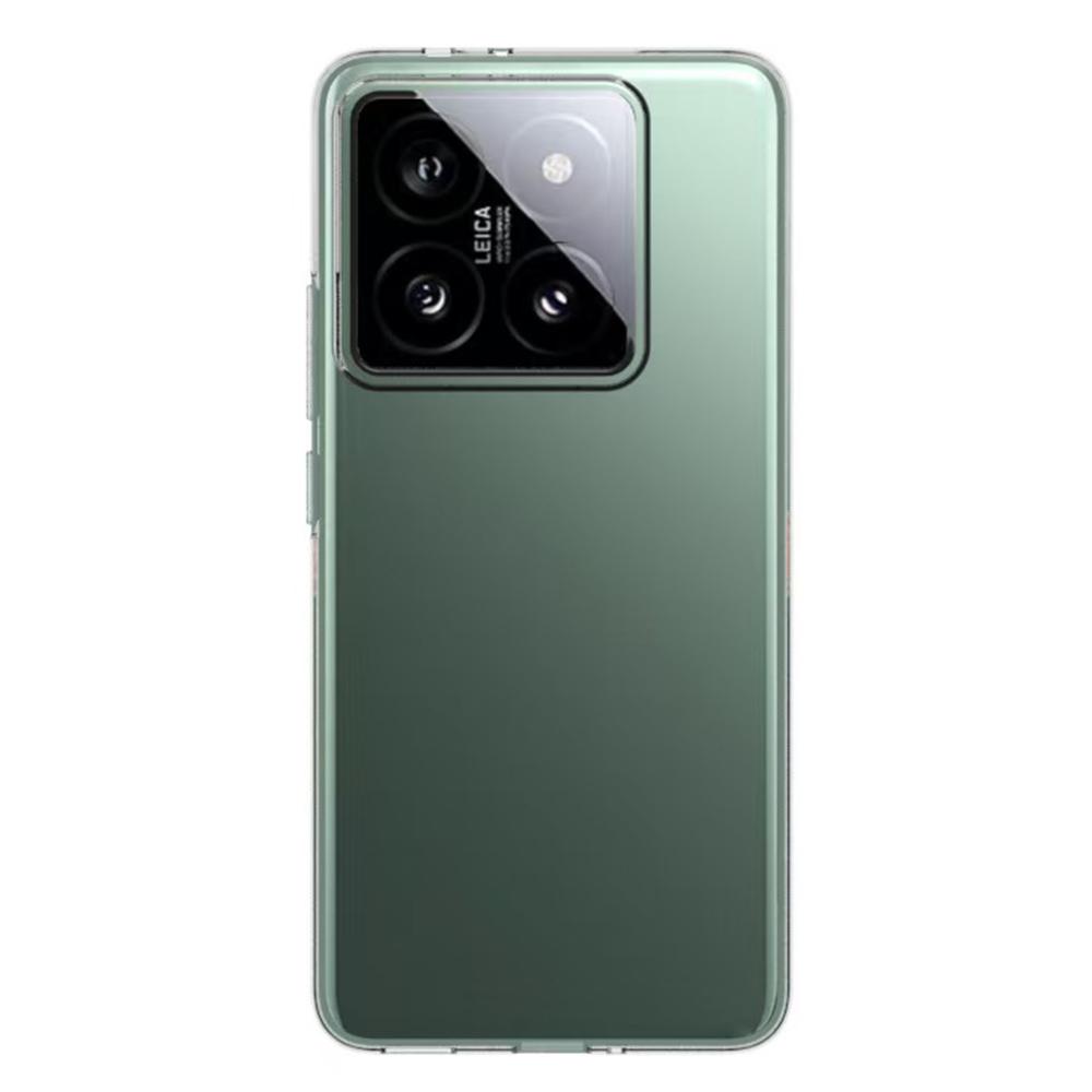 

For Xiaomi 14T Pro Case Anti-Fingerprint Crystal Clear TPU Phone Cover A