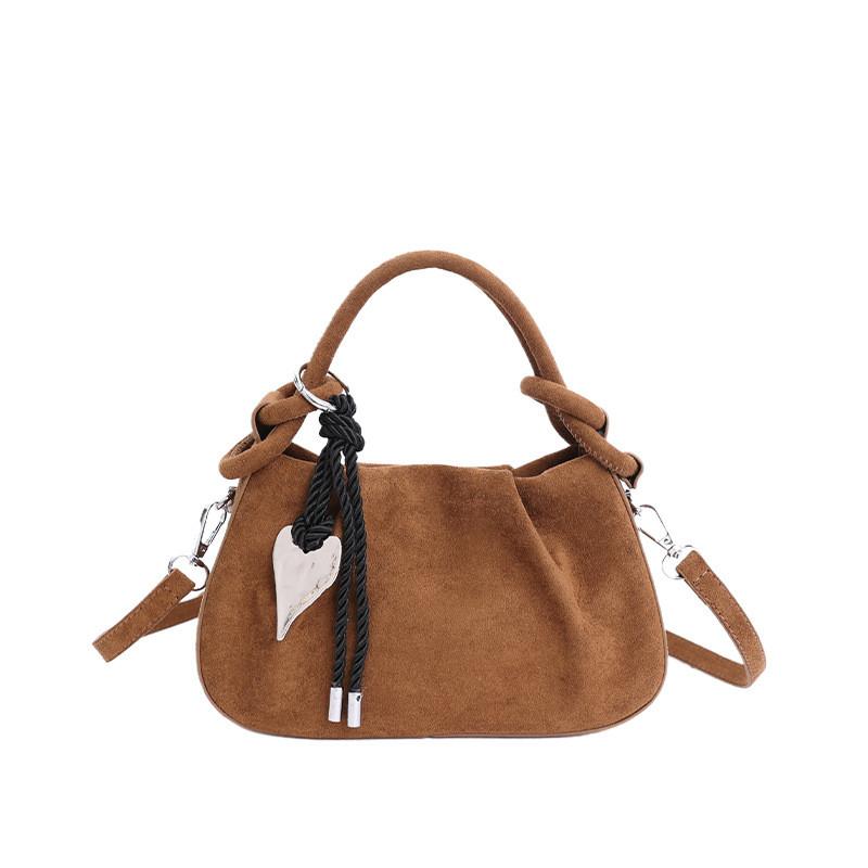 IELGY Ladies Messenger Bag Retro Autumn Winter Fashion Dumpling Bag