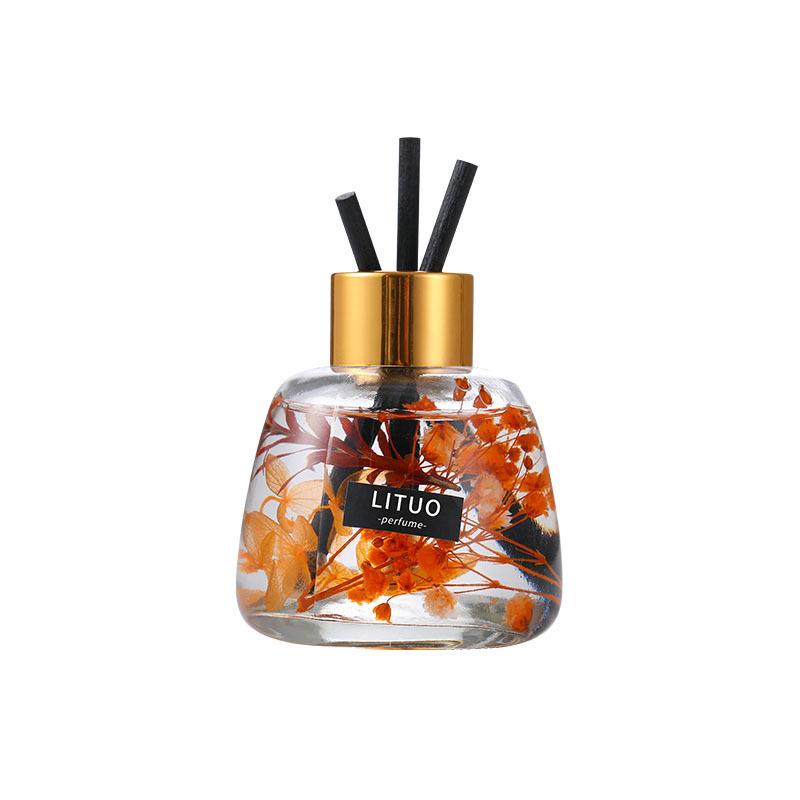 120ml Everlasting Flower Car Perfume: Long-lasting, Light Fragrance Seat Ornament for Car Interiors, Flameless Aromatherapy, Perfect for Ladies