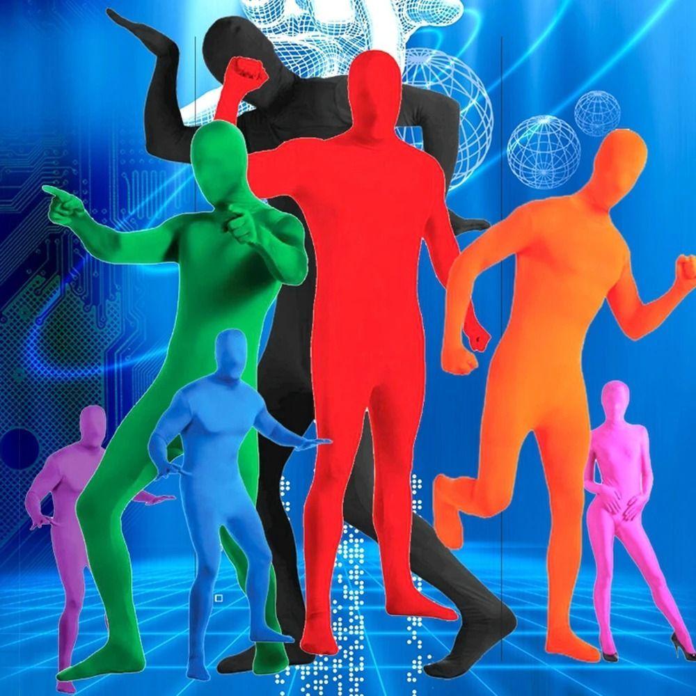 Invisibility Cloak Adult Zentai Jumpsuit Spandex Suit Full Body Suit Multi-color Costumes Outfit Skin Tight Bodysuit Boy