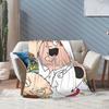 Families Cartoon Peter Griffin Guys Flannel Throw Fashion Blanket Funny TV for Bed Knitted Fashion Blanket Car Super Soft Multifunction
