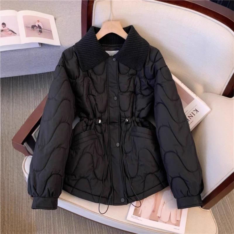 Winter Thickened Cotton-padded Clothes, New Knee-length Cotton-padded Clothes, Loose Cotton-padded Jackets, Women's High-end Fashion Coats