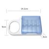 Electric Toothbrush Holder Replacement for Braun Oral B with Brush Head Storage Cover and Charger Base Stand