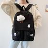 Schoolbag Female Korean Version Harajuku High School College Student Ins Style Simple Mori Large Capacity Backpack Backpack