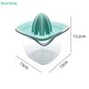 Manual Citrus Juicer with Glass Measuring Cup,Handheld Orange Lemon Squeezer,Portable Citrus Press with Strainer