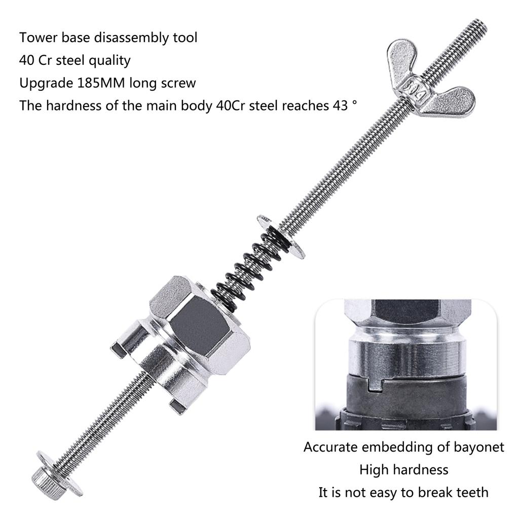 Stainless Steels Bicycles Hub Removal Repair Tool for Mountain Bicycles Hub Body Remove Install Tool Bike Repairs Tool