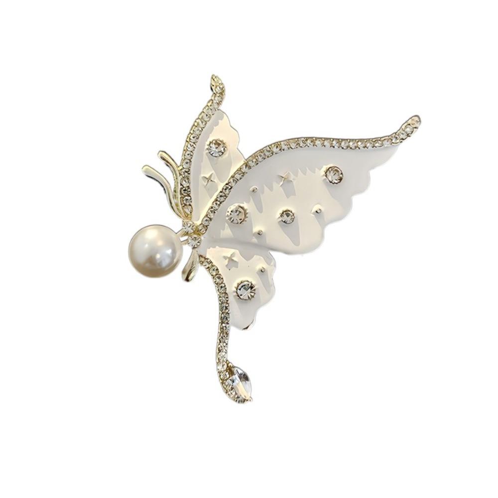 

Portable Memorial Black Bow Brooch Queen Mother Ribbon Bow Pin For Funerals and Mourning білий