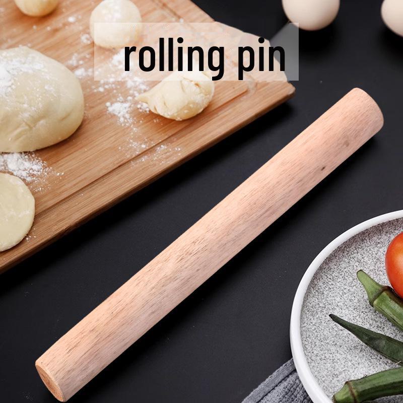 

Beech Wood Rolling Pin for Baking and Dough Pressing 24cm
