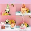 Resin Charming Swim Ring Keychain For Pool Parties With Fun Dog Bear Styles Panda