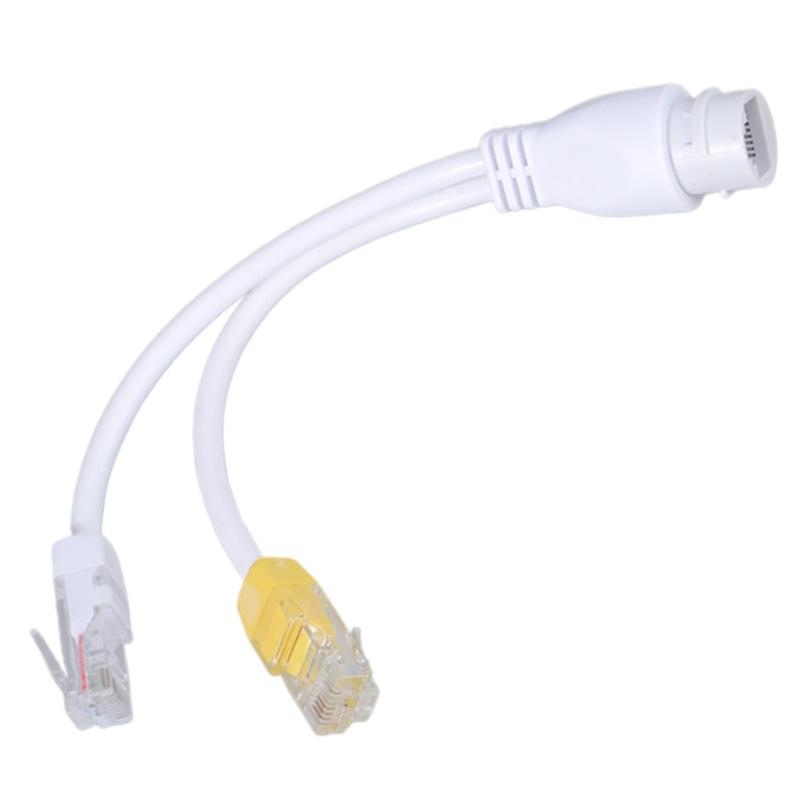 Outdoor POE Splitter 2 in 1 Networking Connector POE Splitter for Networking Monitoring System RJ45 Connector Splitter