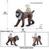 Cross-Border Animal Model: Children's Cognitive Gorilla and Monkey Ornaments