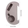 Clip On Sides Recliner Cup Table Tray Lounges Chair Cup Holder Tray with Mobile Phone Slot Cup Holder Slot & Snack Tray