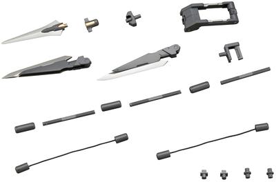 Kotobukiya M.S.G Modeling Support Goods Weapon Unit 11 Trident Spear, Approx. 215mm Long, Non-Scale Plastic Model