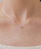 Ordor [14K] Mini Butterfly Pendant Necklace