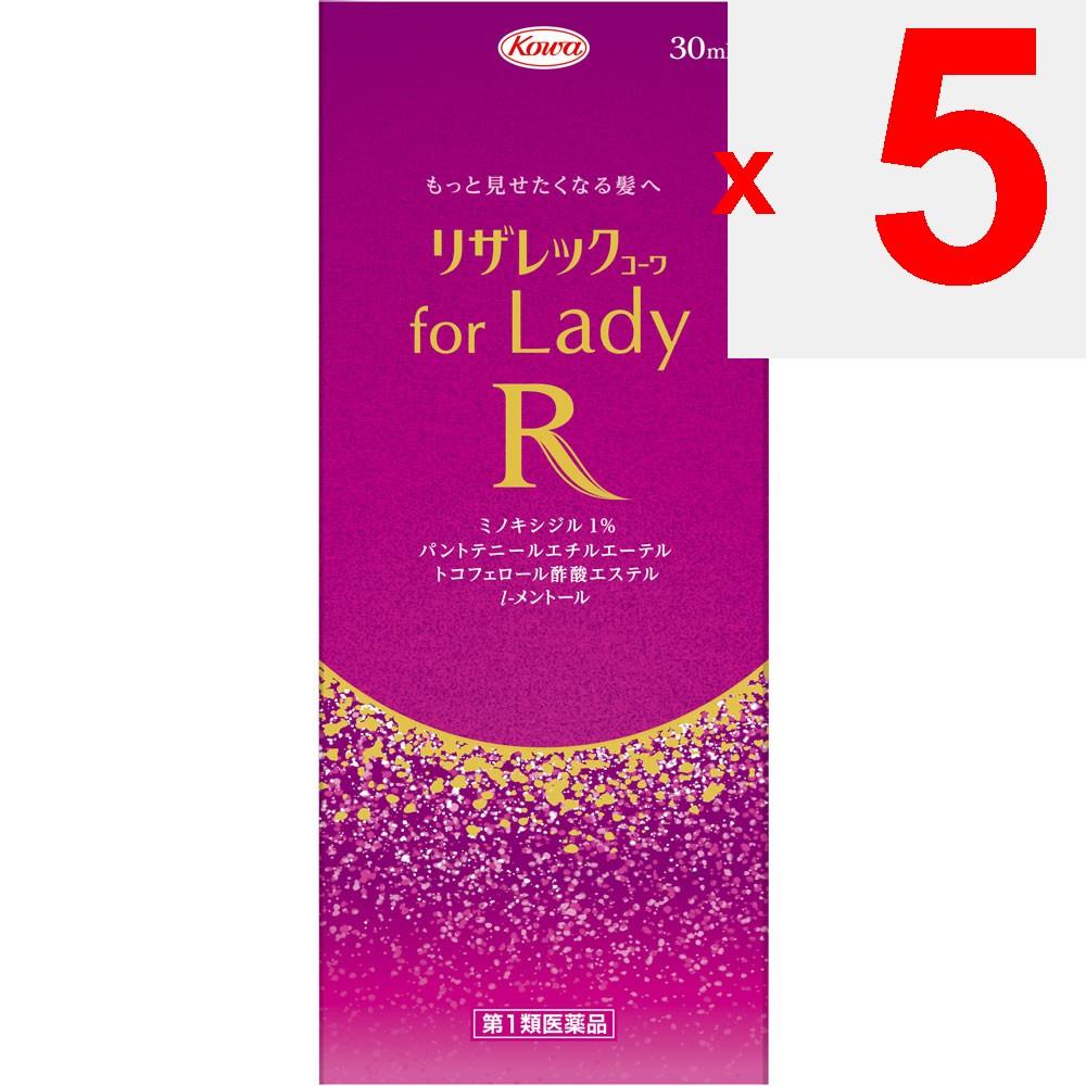 Kowa Resalec for Lady 30ml General use Indications: Promotes hair growth, nourishes hair, and prevents the progression of hair loss (shedding) in andr