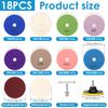 18pcs 4 Inch Ceramic Tile Trimming Polishing Disc Angle Grinder Dry Polishing Marble Quartz Stone Chamfering Grinding Edge