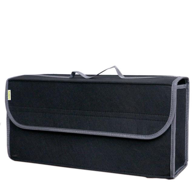 Car trunk folding storage box felt folding storage box debris sorting box black