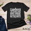 Art de menuiserie pour charpentier Menuisier T-shirt