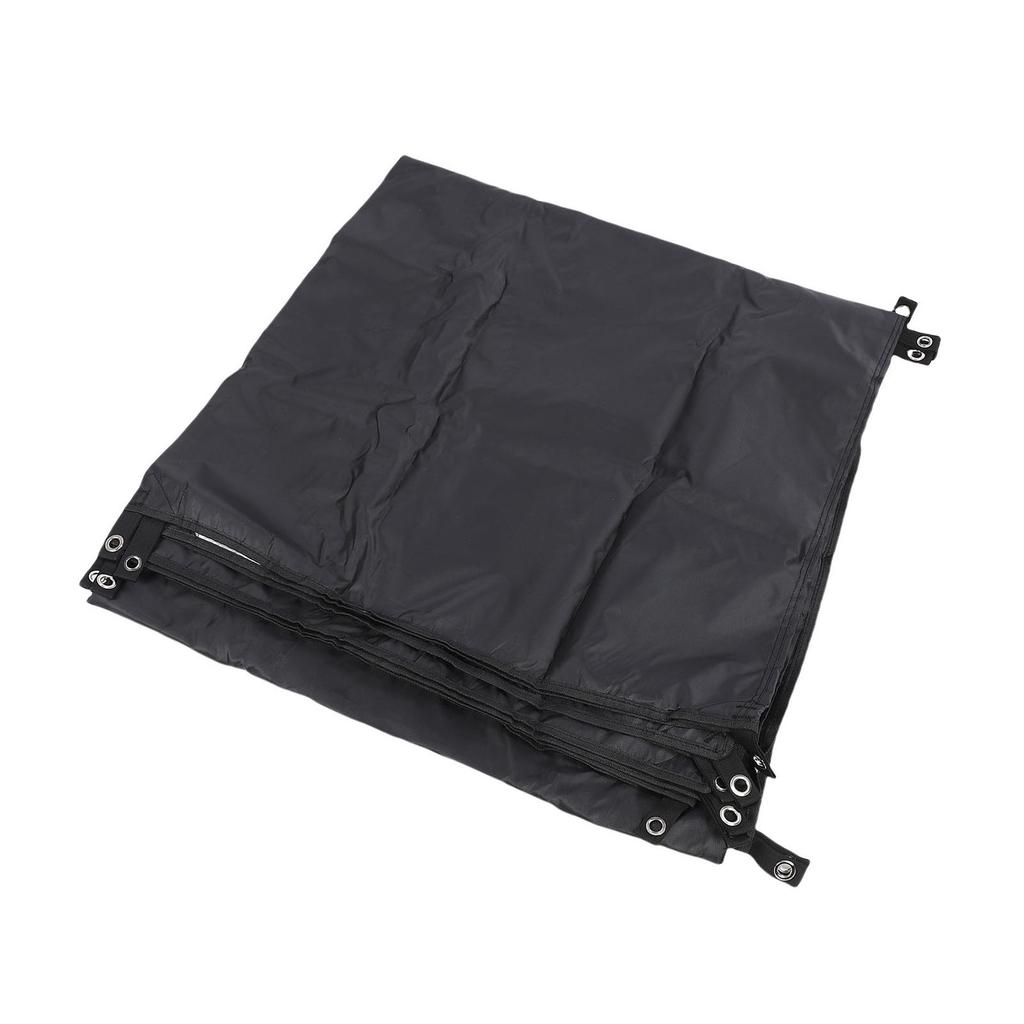 Tent Tarp Multifunctional Rain Proof Sun Proof Camping Awning with Ground Nails Wind Proof Ropes for Outdoor
