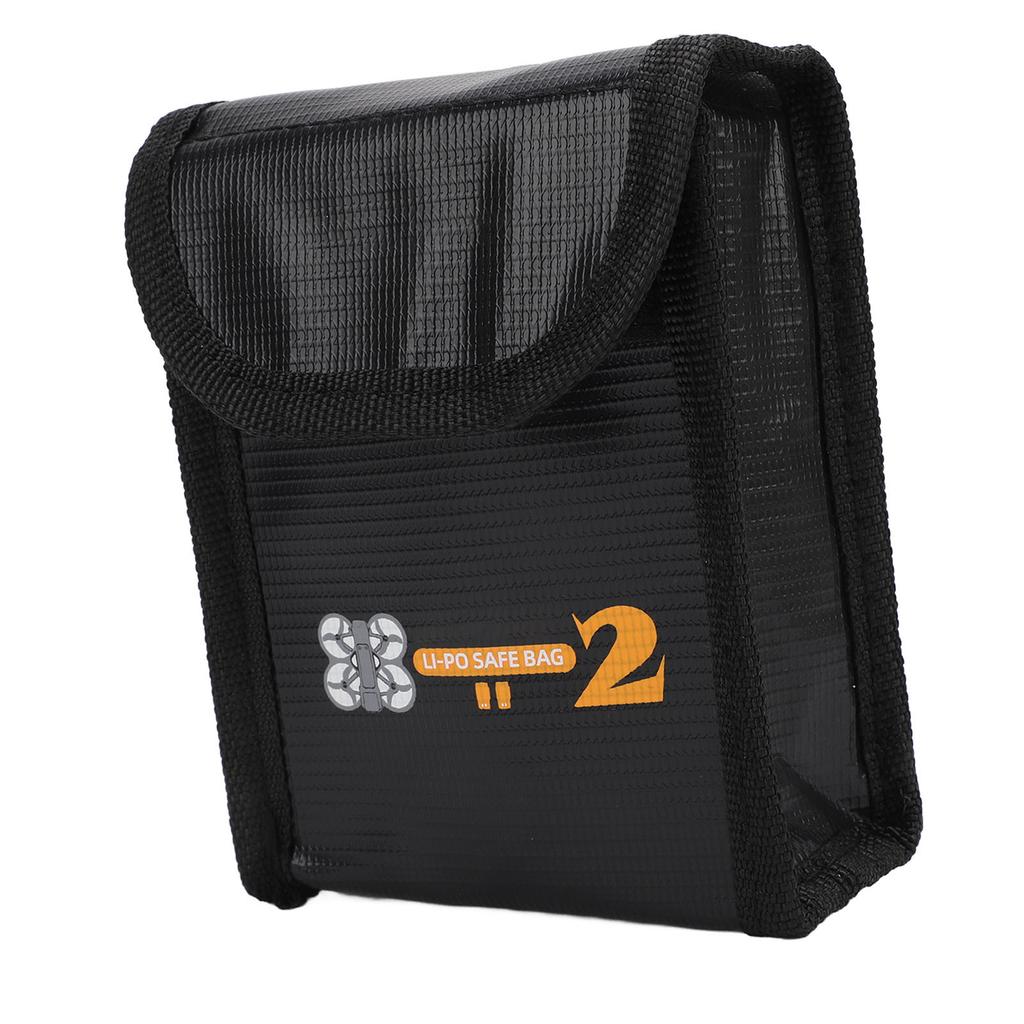 Battery Explosion Proof Bag Fire Retardant High Temperature Resistant Anti Radiation Hook and Loop