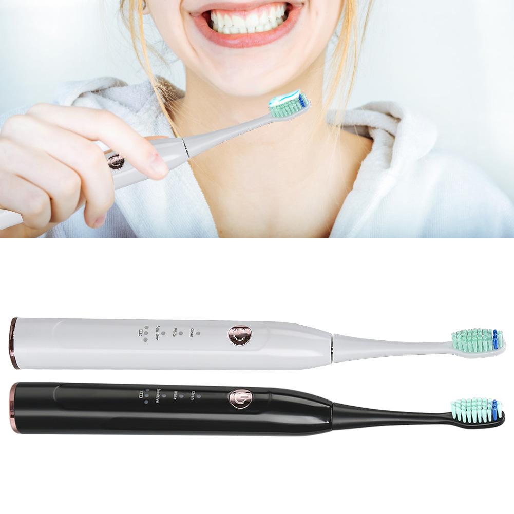 Adult Ultrasonic Electric Toothbrush Waterproof Teeth Cleaning Whitening Tool Oral Health Care