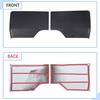 Car Rear Bumper Protector Guard Cover Compatible with Toyota Tundra 2022-2026, Pickup Rear Side Bumper Corner Guard Edge Protection Anti-Collision