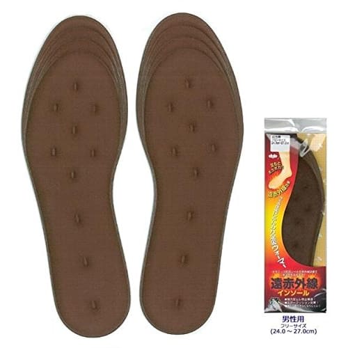 Winter Actica Far Infrared Insole, One Size Fits All, Men's (24.0-27.0cm), No. 516
