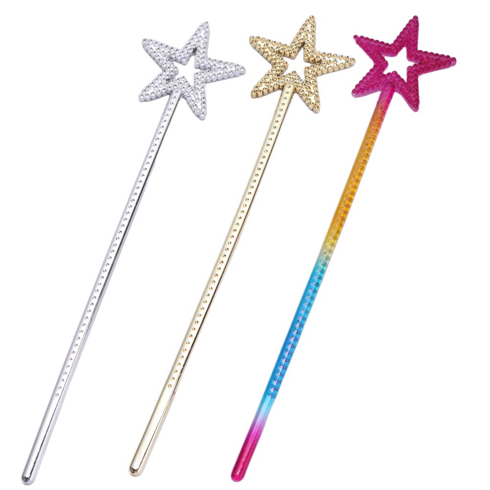 Role-playing Fairy Wand Five Pointed Star Star Wand Halloween Princess Sticks Birthday Party