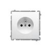 Single-phase Socket - SIMON - 1x Socket with Earth 16A - 250V - White - Claw/screw Fixing