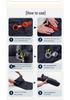 Double Inflatable Camping Pad with Built-in Foot Pump & Pillow - TPU Rhombus Design for Outdoor Sleeping