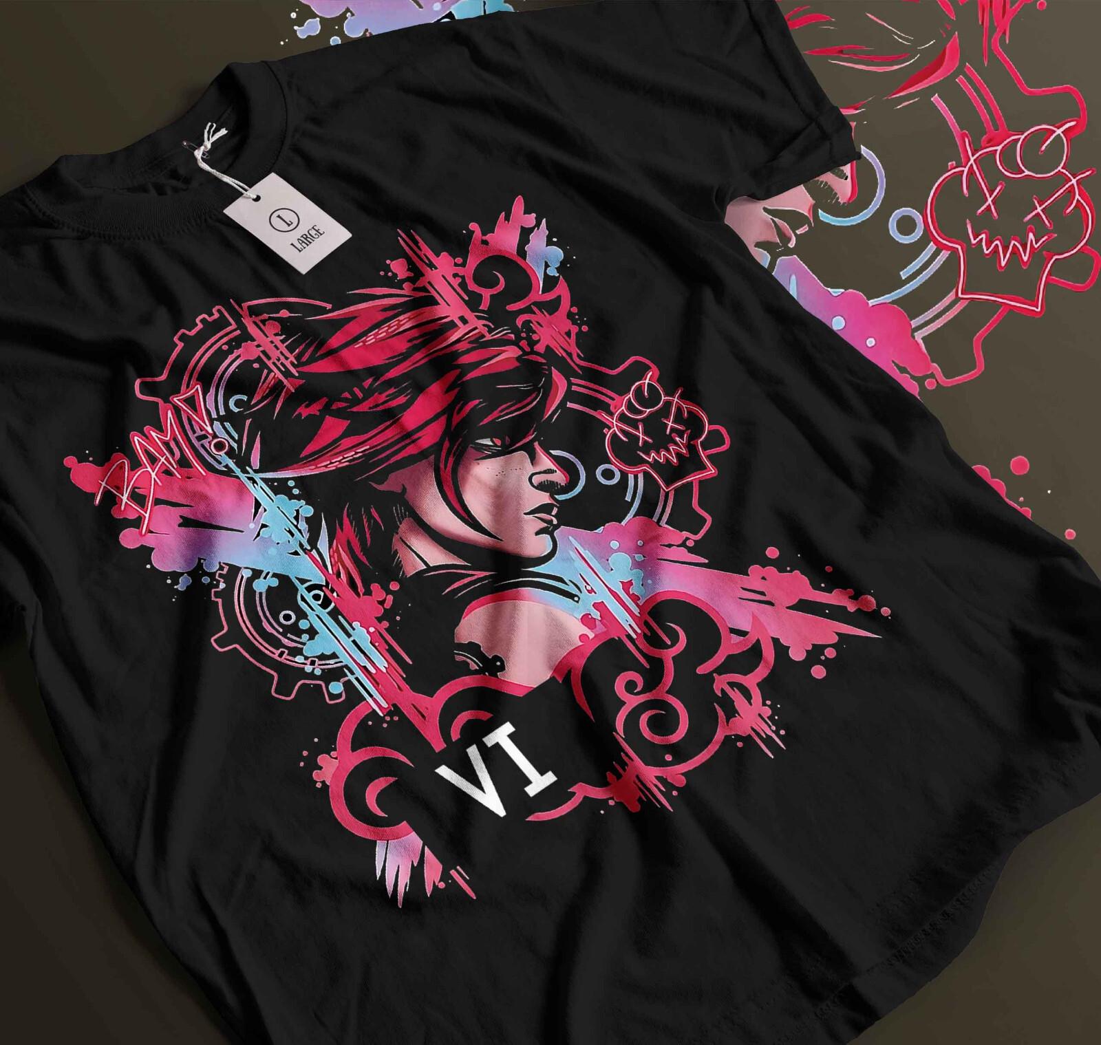 

Jinx Arcane T-Shirt Mens Womens Tees Top Japanese Anime Cartoon Jinx Arcane Graphic GifT Shirt Mens Womens Tees Top 198 2XL