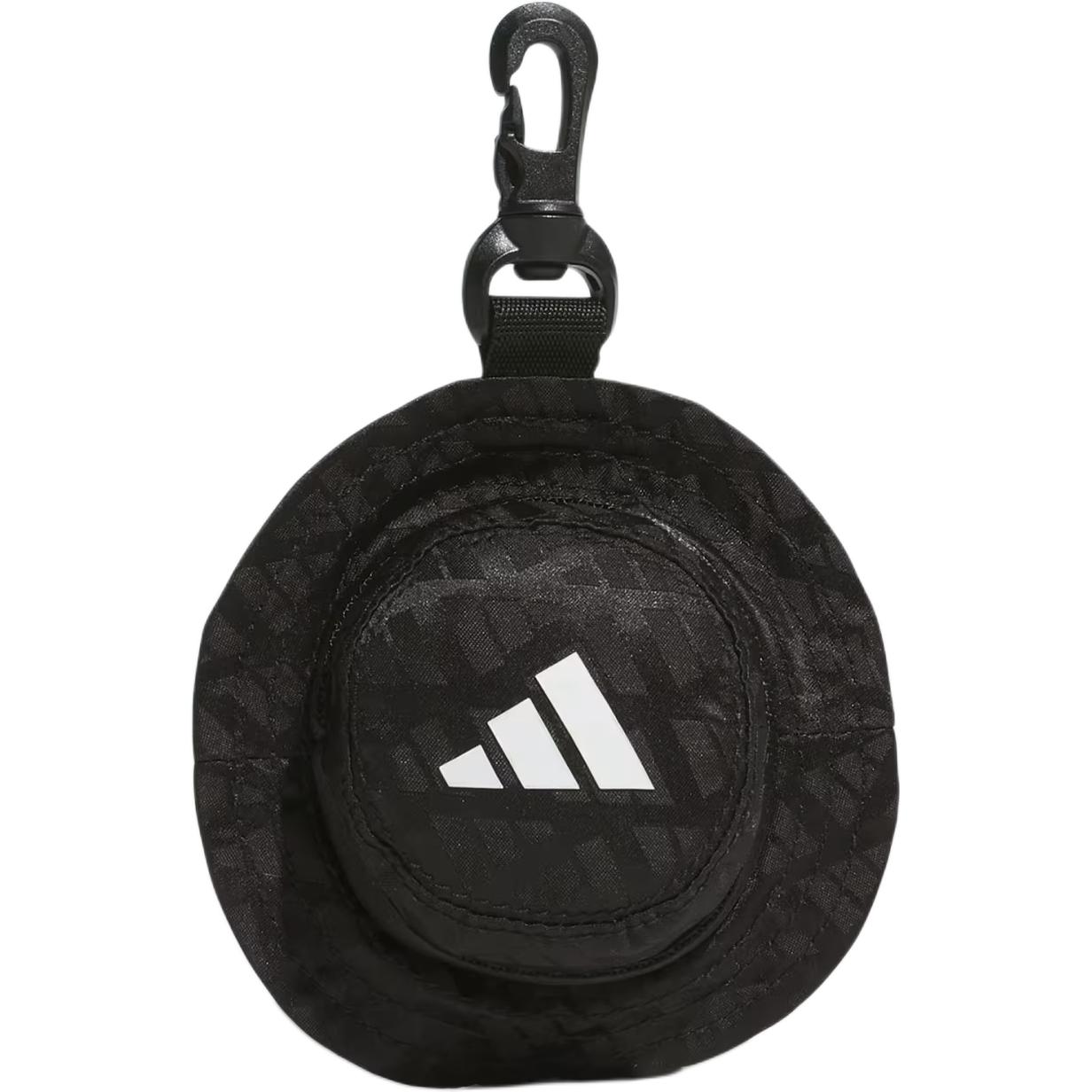 

Adidas Recycled Polyester Travel Storage Bag Unisex Black Adidas IS6561 One Size черный белый