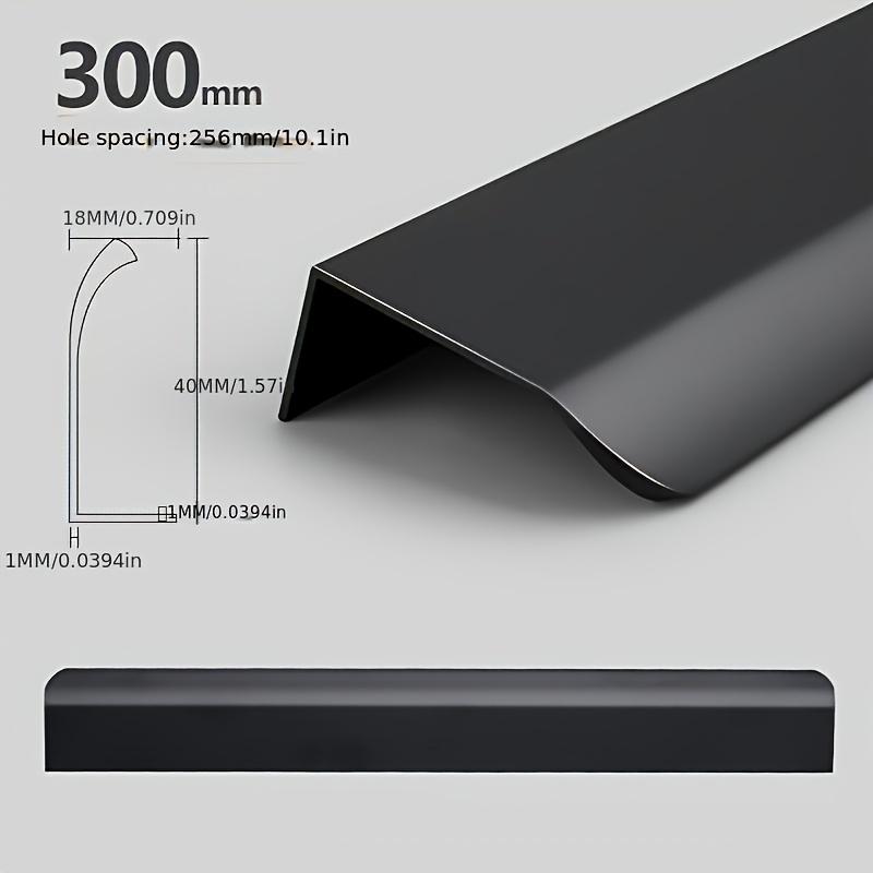 Mânere Ascunse pentru Mobilă Auriu Negru Alb Mânere pentru Dulap de Bucătărie Fără Găuri Mânere pentru Dulapuri și Sertare Mâner Arc pentru Dulap Mâner pentru Mobilă de Ușă