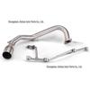 Stainless Steel Front Pipe for Sanyang Gaoshou GR125 Motorcycle Exhaust Modification