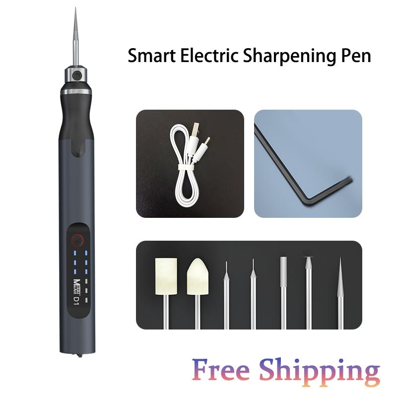 MaAnt D1 D2 Smart Electric Grinding Pen With Grinding Head Set For Carving Carving Polish Machine Mini Tool Engraving Pen Set
