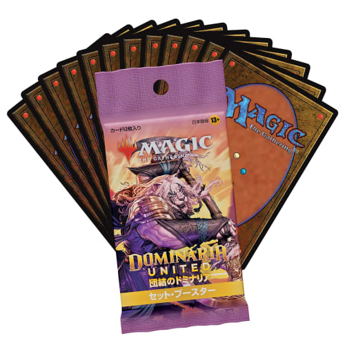 Magic: The Gathering Dominaria Unite Set Booster Set (Japanese Edition) with 1 History Promo Card (Box of 30 Packs) MTG Trading Cards Wizards of the C