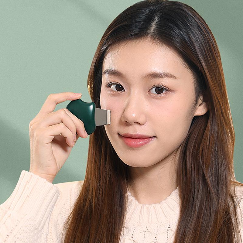 Facial Skin Scrubber Špachtle na obličej Exfoliátor Hloubkový čisticí nástroj Odstraňovač černých teček Čistič pórů Špachtle na tělo Skin Skin Care Tool