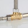 New 1/2 BSP Pneumatic Plumbing Connector Tee Type Male/Female Thread Brass Pipe Fitting Copper Fittings